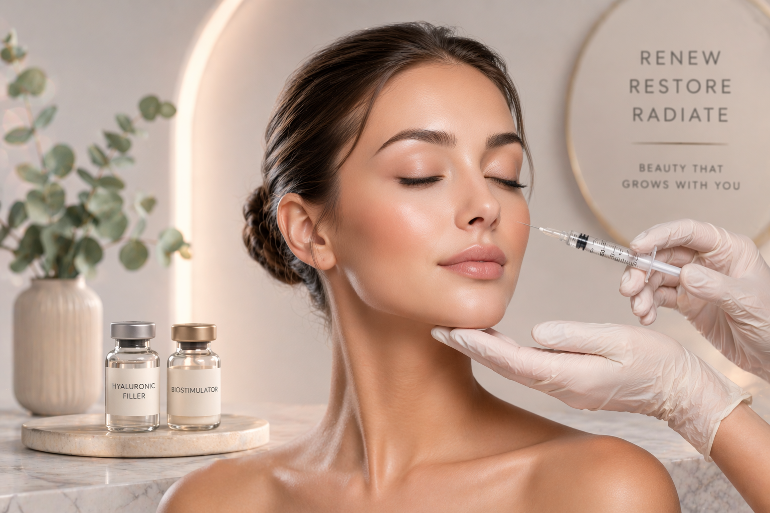 Biostimulators (Sculptra & Radiesse) in Orlando, FL at NUR Med Spa & Wellness