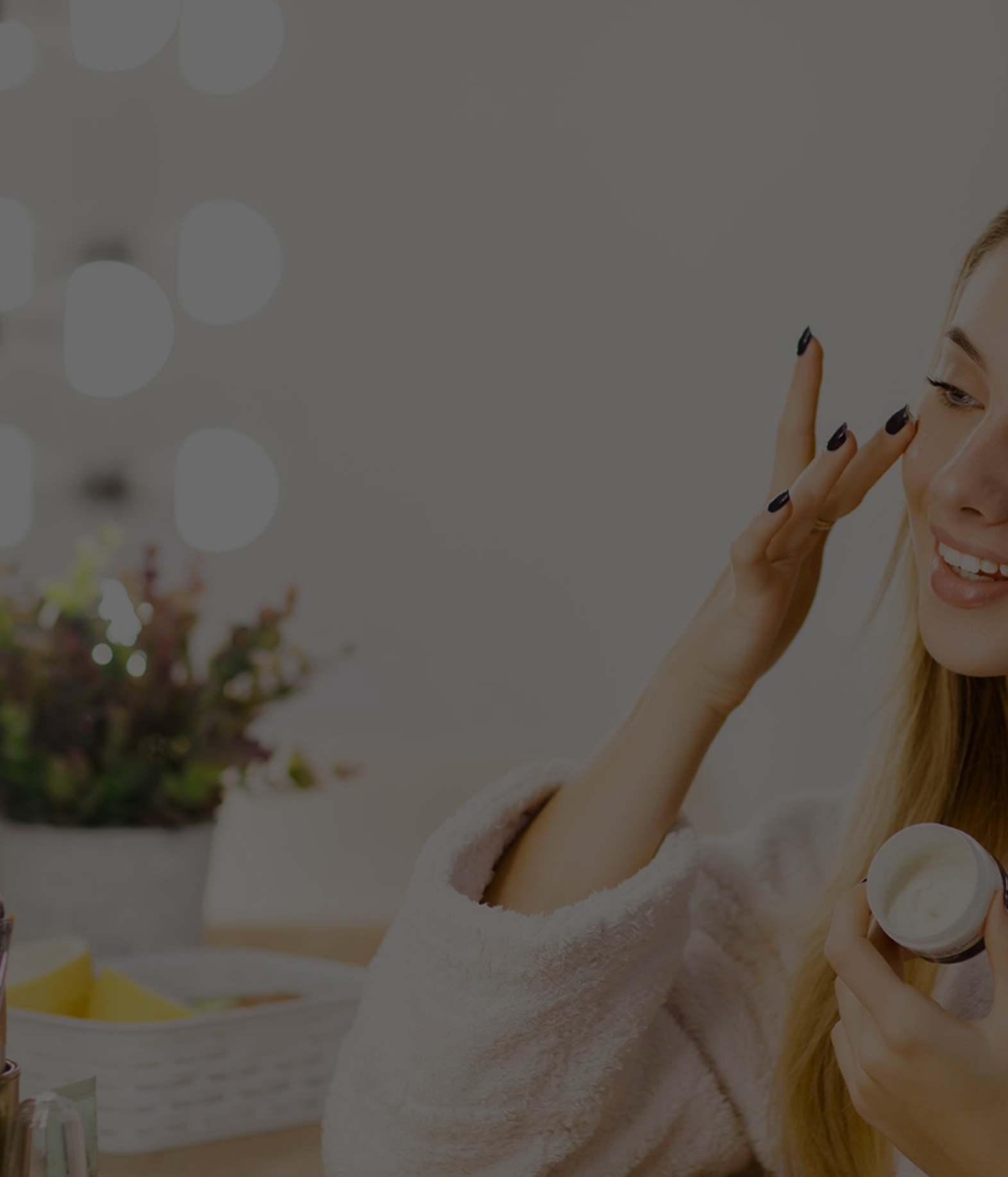 A decorative background for the mobile call to action section